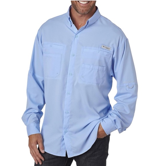 Columbia Other - Columbia PFG Tamiami Il Button Long Sleeve Shirt Omni-Shade Classic Fit Size XL